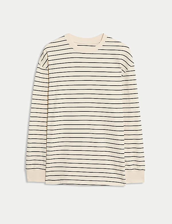 Pure Cotton Striped Top (6-16 Yrs)