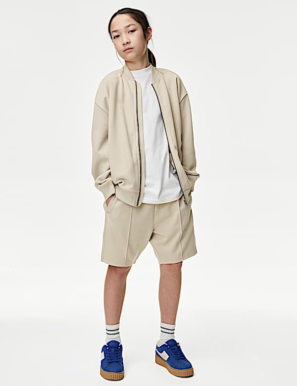 3pc Cotton Blend Top & Shorts Outfit (2-16 Yrs) - JP