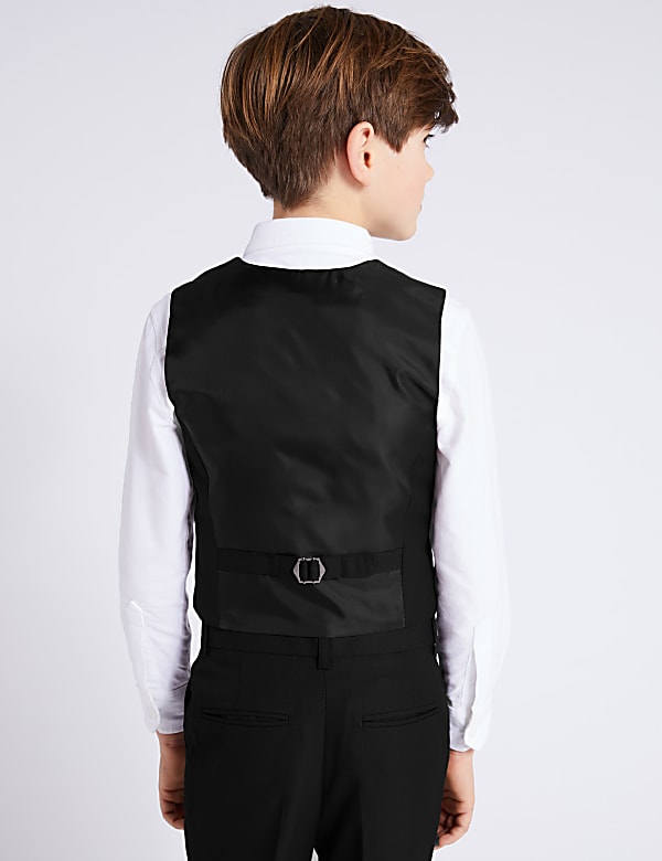 Black Waistcoat (3-16 Yrs)