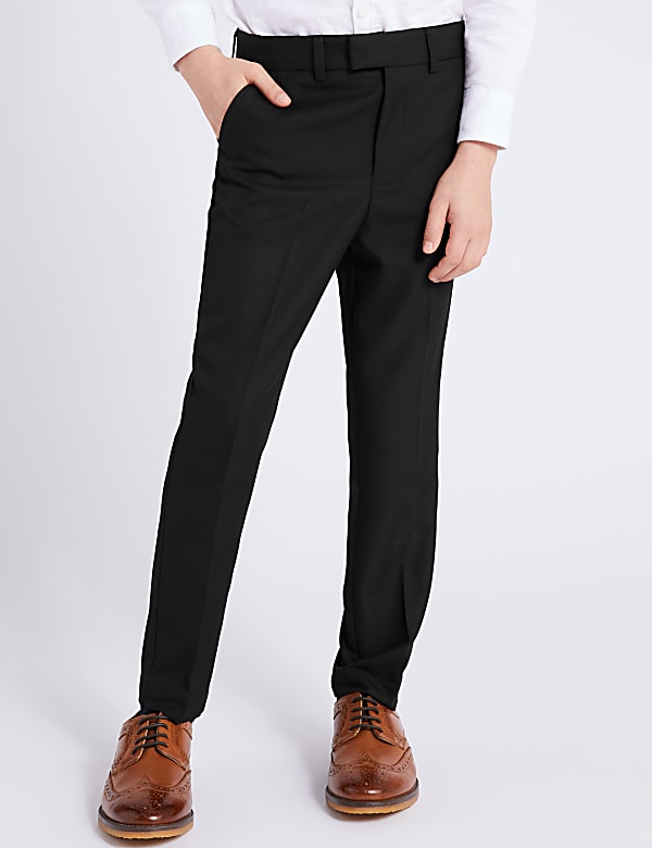 Black Suit Trousers (3-16 Yrs)