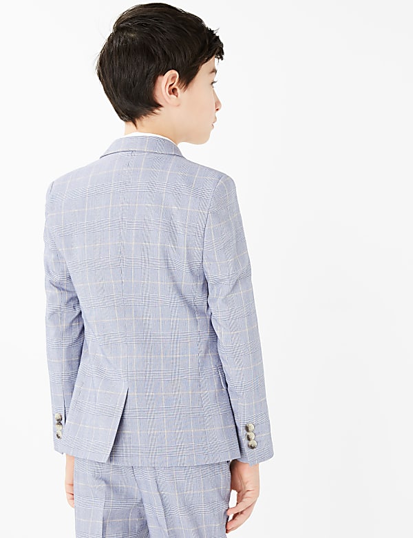 Checked Suit Jacket (2-16 Yrs)
