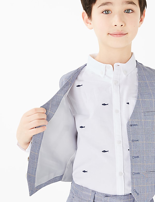 Checked Waistcoat (2-16 Yrs)