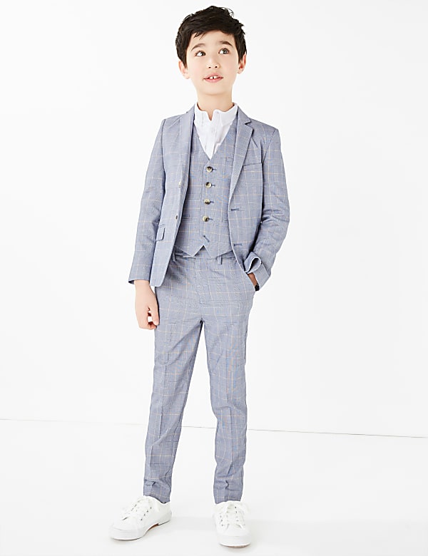 Checked Waistcoat (2-16 Yrs)