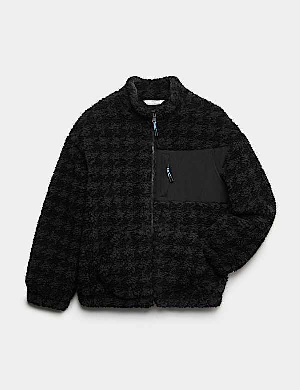 Dogtooth Borg Jacket (2-16 Yrs) - PL