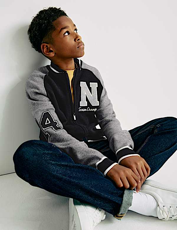 Knitted Zip Cardigan (6-16 Yrs) - UA