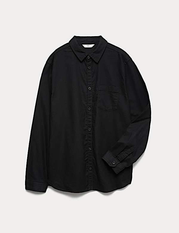 Pure Cotton Oxford Shirt (6-16 Yrs) - JP