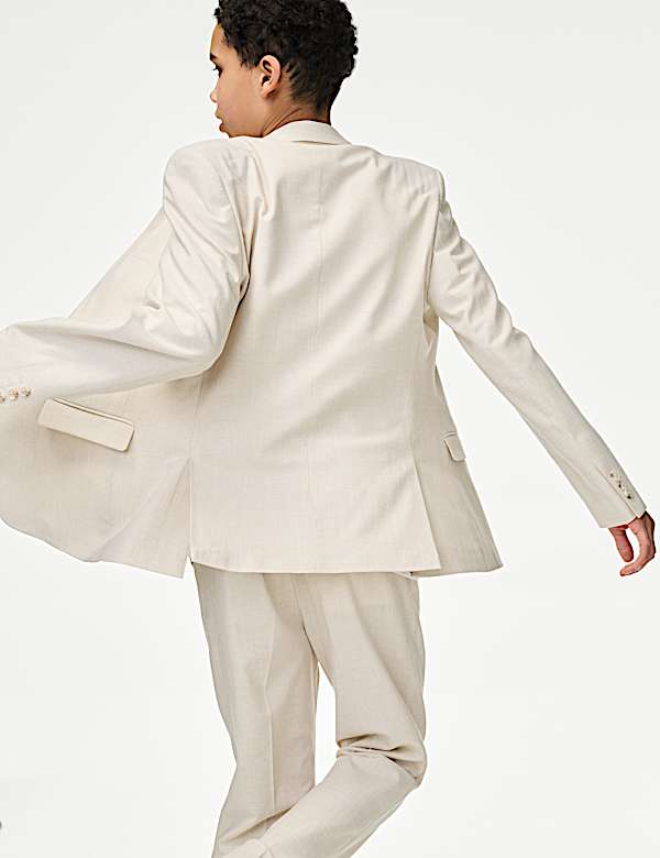 Suit Jacket with Linen (6-16 Yrs) - NZ