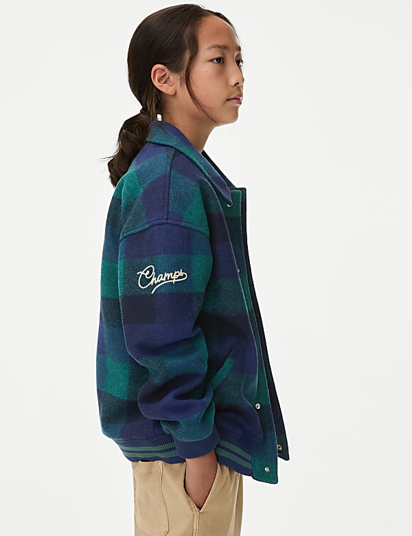 Blouson a carreaux du 6 au 16 ans