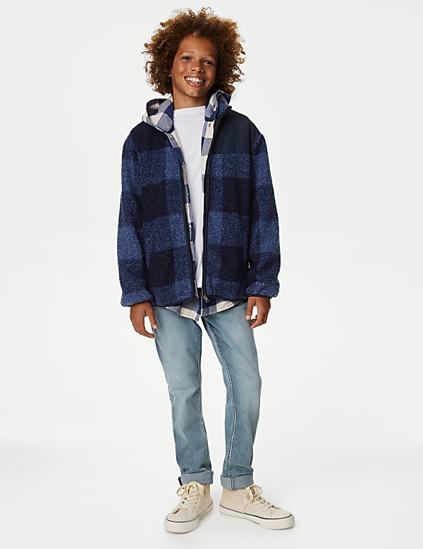 Borg Checked Bomber (6-16 Yrs)
