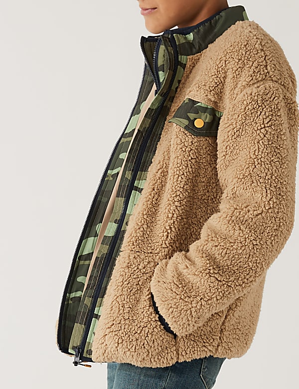 Borg Camouflage Jacket