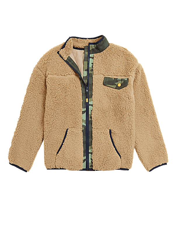 Borg Camouflage Jacket