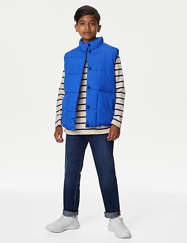 Stormwear™ Borg Lined Padded Gilet (6 - 16 Yrs)