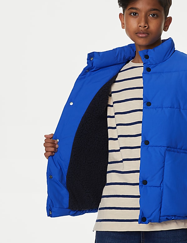 Stormwear™ Borg Lined Padded Gilet (6 - 16 Yrs)
