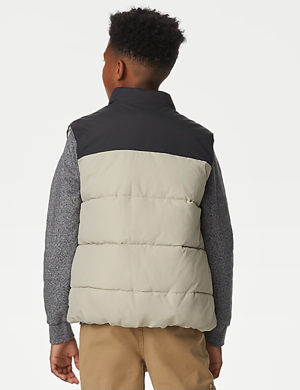 Stormwear&trade; Borg Lined Padded Gilet (6 - 16 Yrs)