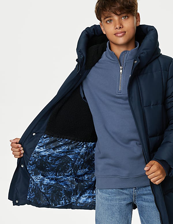 Stormwear™ Longline Padded Raincoat (6-16 Yrs)