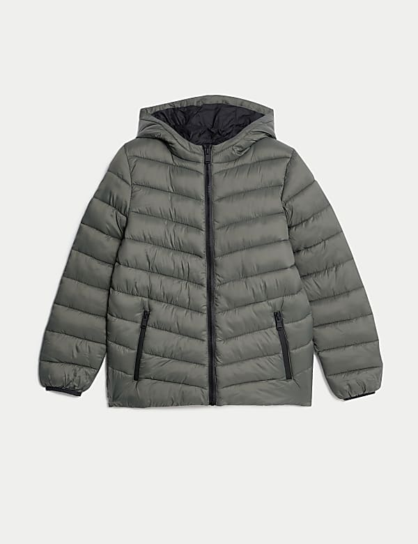 Stormwear™ Lightweight Hooded Padded Coat (6-16 Yrs)