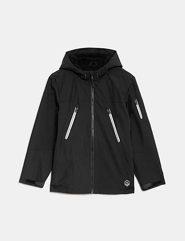 Stormwear&trade; Fleece Lined Hooded Jacket (6-16 Yrs) - DE