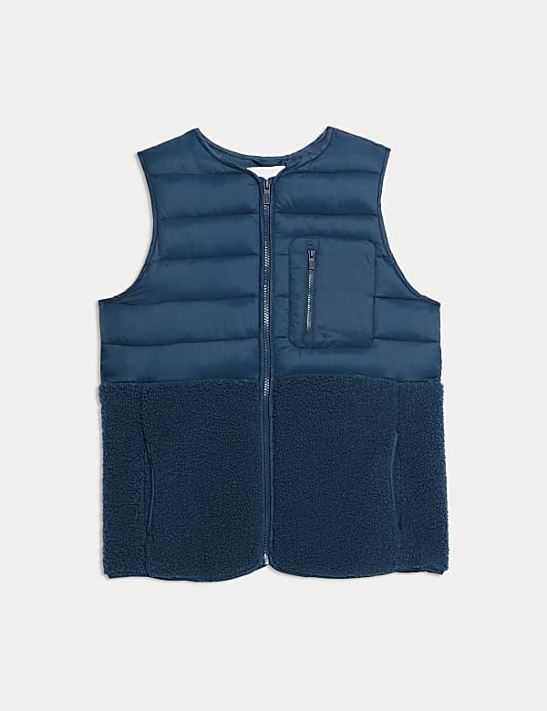 Borg Quilted Gilet (6-16 Yrs) - IT