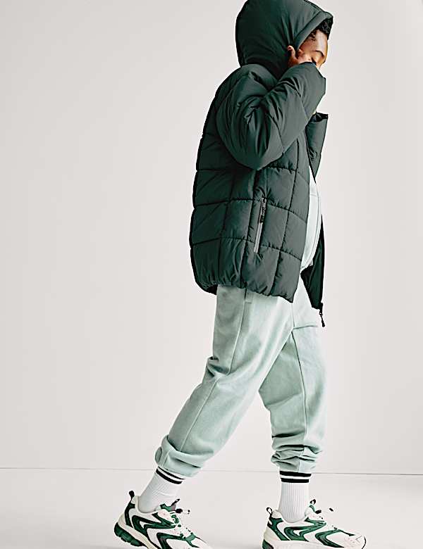 Hooded Padded Coat (6-16 Yrs)