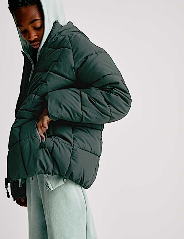 Hooded Padded Coat (6-16 Yrs)