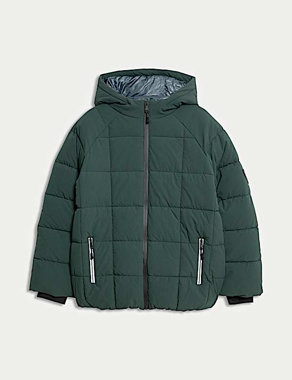 Παλτό με κουκούλα και επένδυση (6-16 ετών) - GR