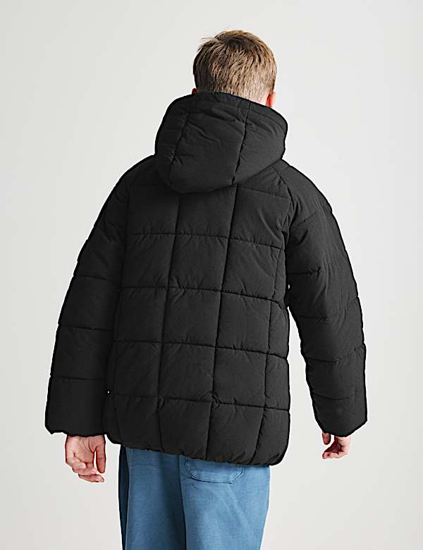 Hooded Padded Coat (6-16 Yrs) - SK