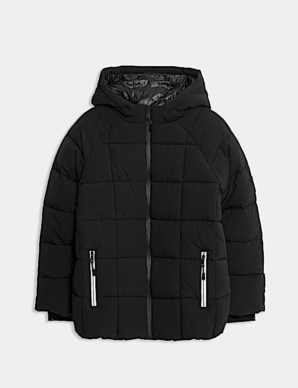 Hooded Padded Coat (6-16 Yrs) - AL