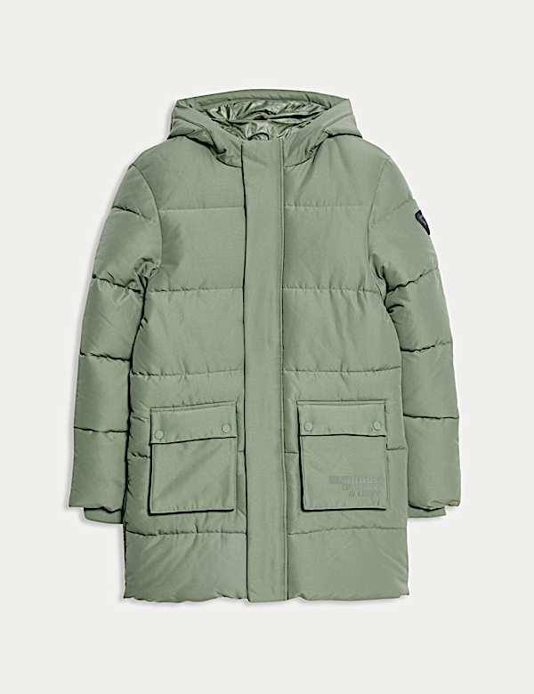 Longline Padded Coat (6-16 Yrs)
