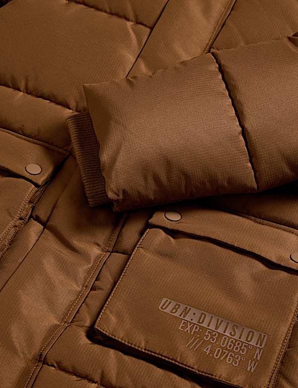 Longline Padded Coat (6-16 Yrs)