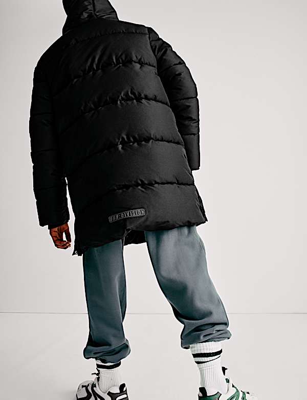 Impermeable largo acolchado (6-16 años) - US