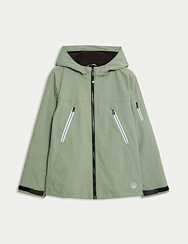 ז'קט עם קפוצ'ון בשילוב Stormwear™‎ (16-6 שנים) - IL