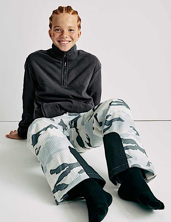 Ski Half Zip Fleece Top (2-16 Yrs) - ES