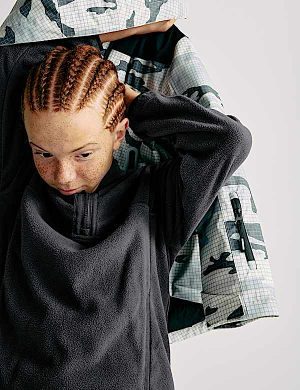 Ski Half Zip Fleece Top (2-16 Yrs) - ES