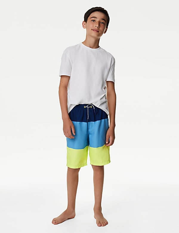 Colourblock Swim Shorts (6-16 Yrs)