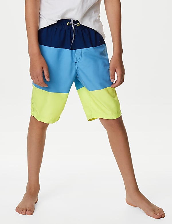 Colourblock Swim Shorts (6-16 Yrs)