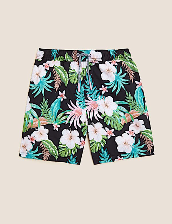 Tropical Print Swim Shorts (6-16 Yrs)