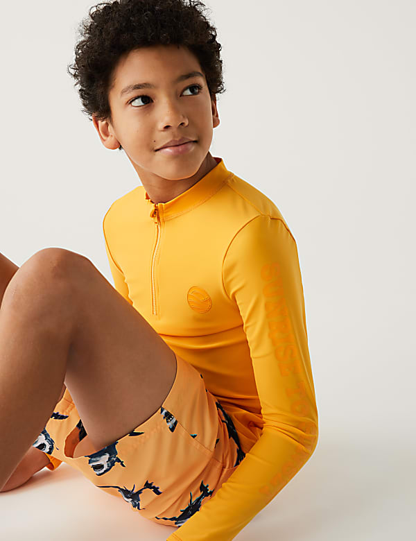 Buy Slogan Long Sleeve Rash Vest at Marks Spencer