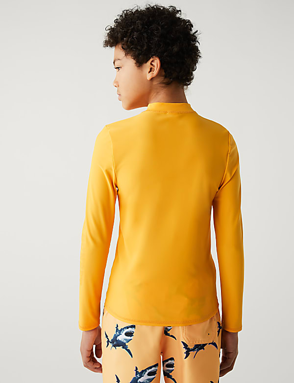 Slogan Long Sleeve Rash Vest