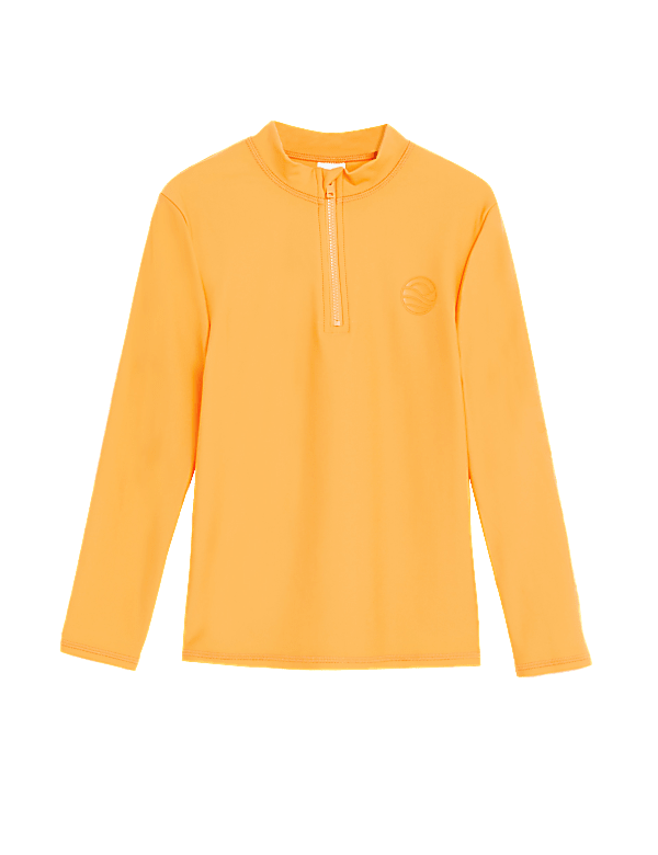 Slogan Long Sleeve Rash Vest