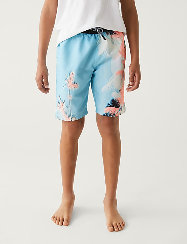Palm Tree Swim Shorts