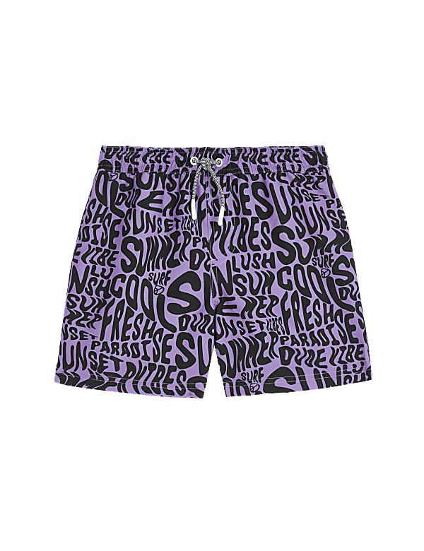 Printed Swim Shorts (6-16 Yrs)