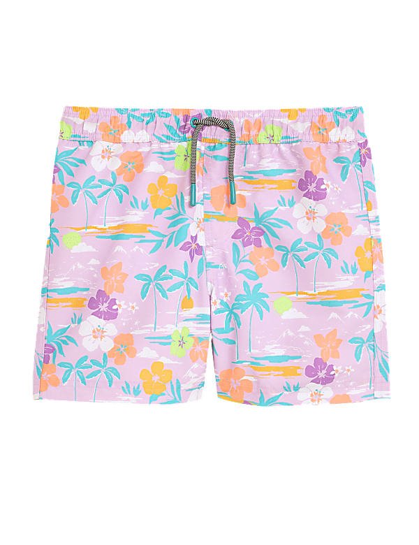 Tropical Swim Shorts (6-16 Yrs)