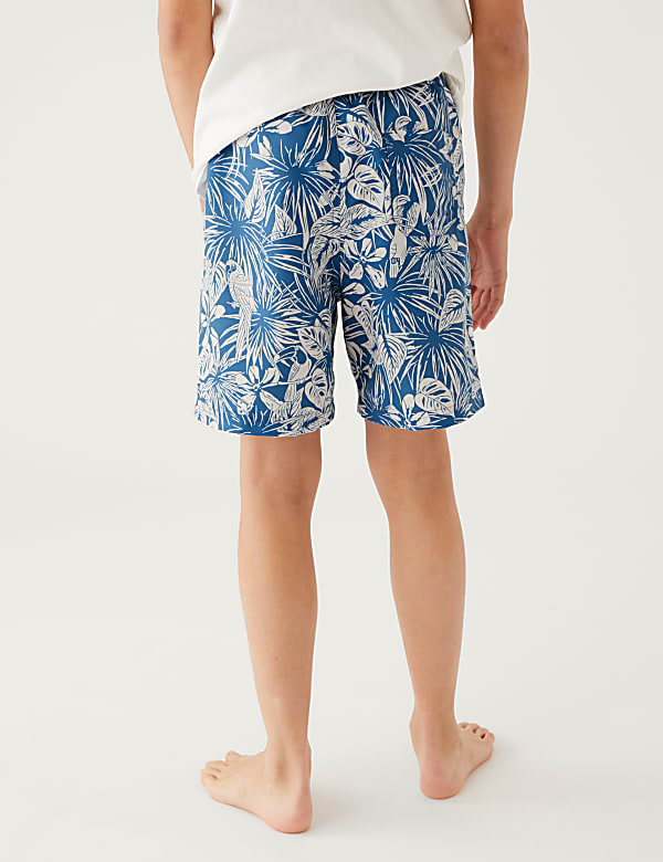 Mini Me Tropical Print Swim Shorts (6-16 Yrs)