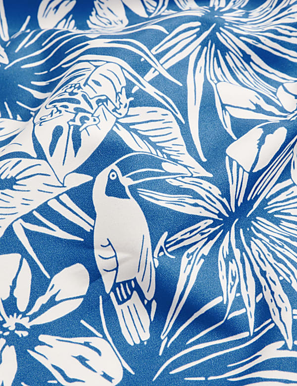 Mini Me Tropical Print Swim Shorts (6-16 Yrs)