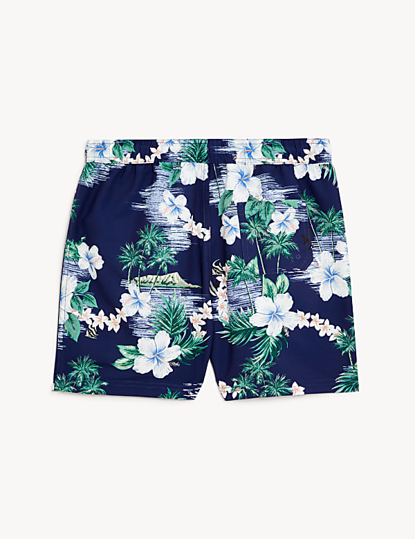 Hawaiian Print Swim Shorts (6-16 Yrs)