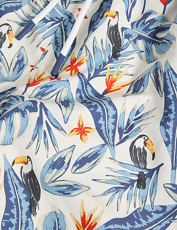 Tropical Print Swim Shorts (6-16 Yrs)