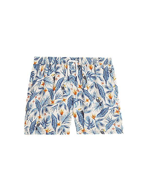 Tropical Print Swim Shorts (6-16 Yrs)
