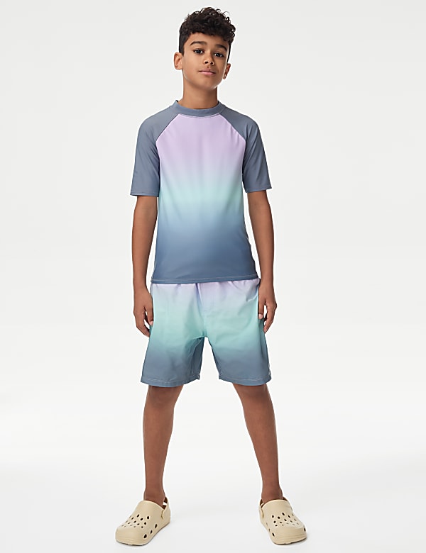 Ombre Rash Vest (6-16 Yrs)