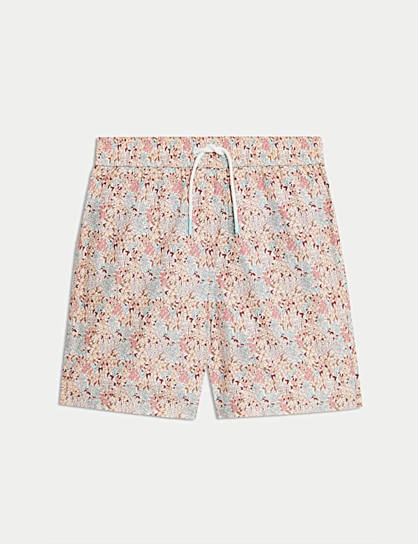 Ditsy Floral Shorter Length Swim Shorts (6-16 Yrs) - KR