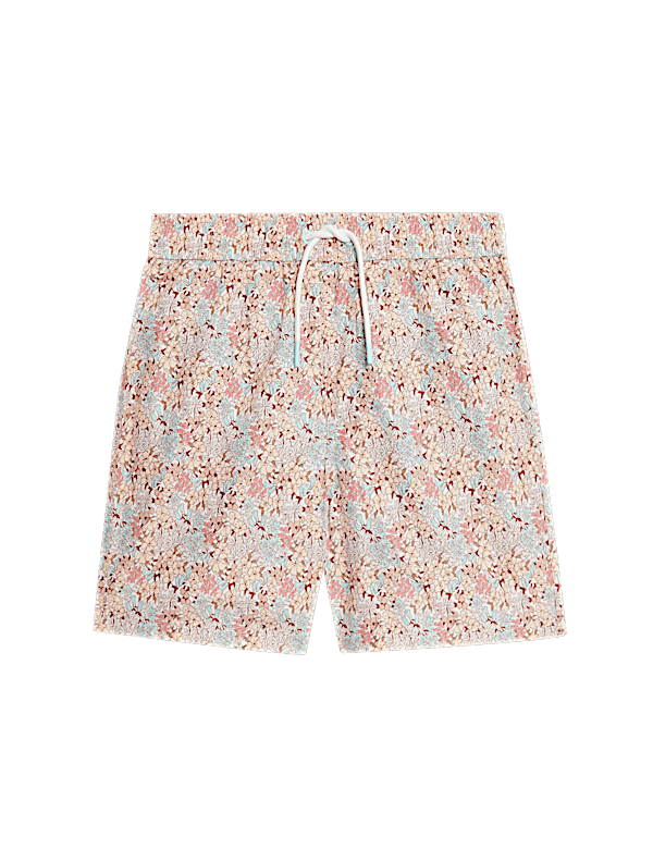 Ditsy Floral Shorter Length Swim Shorts (6-16 Yrs)